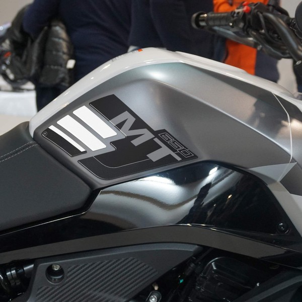 labelbike - 3D Gel Resin Stickers Side Protectors for Motorcycle