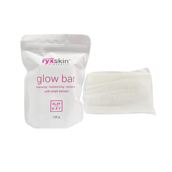 Ryxskin Glow Bar Cleansing and Moisturizing Face and Body Soap