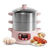 Bear Electric Multifunctional Food Steamer, One Touch Digital Steamer with