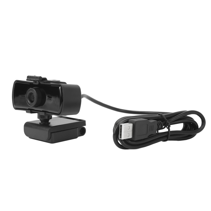 HD Webcam 1080P 30 Fps Noise Reduction 90° Wide Viewing