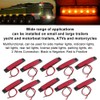 10Pcs/Set Truck Side Marker Light Signal Warning Indicator Lamp with