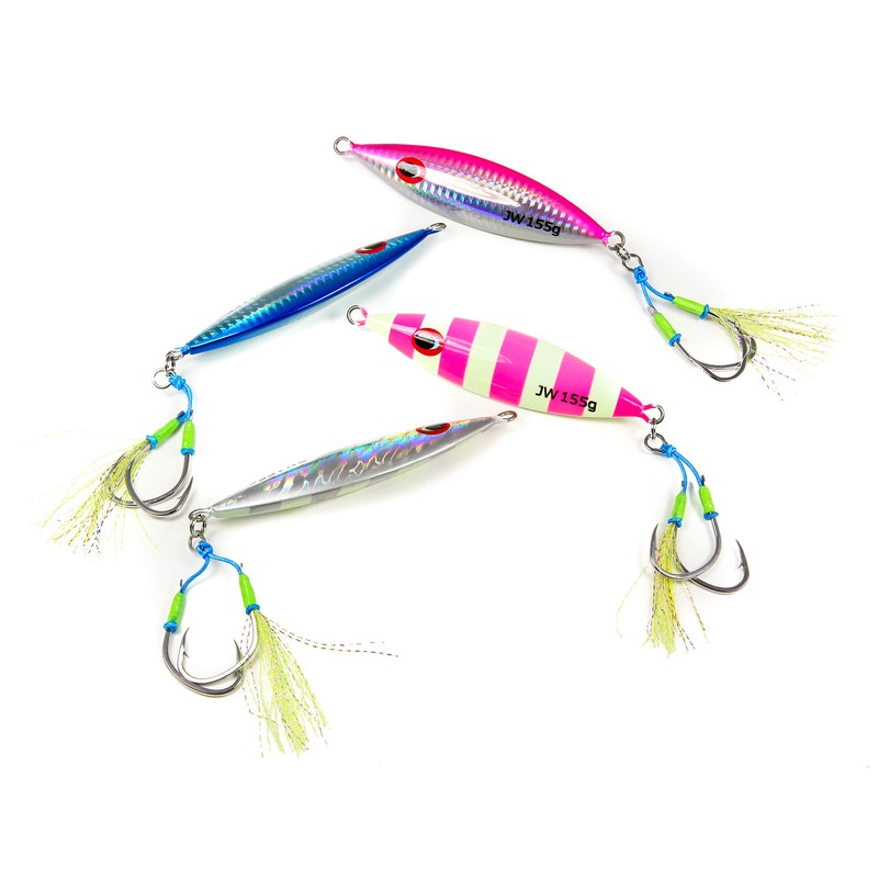 Draco Tail Slow Jig (Blue Silver, 155g (5.5oz))