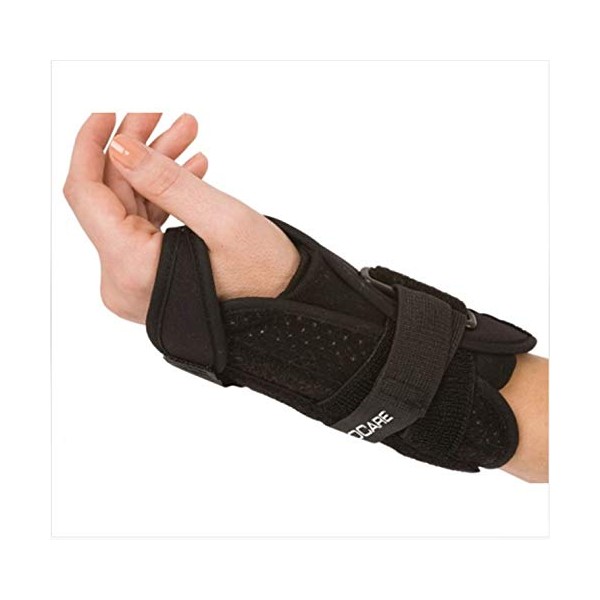 Quick-Fit Wrist Splint, Contoured Nylon Left Hand One Size Fits
