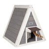 Petsfit Cat House for Outdoor Indoor Cats Weatherproof, Outside Feral