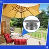 2 Sets Patio Table Umbrella Hole Ring Plug Cap Set,