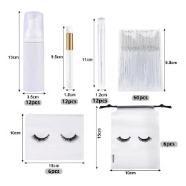 Kit De Brochas De Limpieza De Pestañas, 98 Piezas