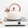 2.5L Whistling Tea Kettle Stovetop Food Grade Stainless Steel Tea