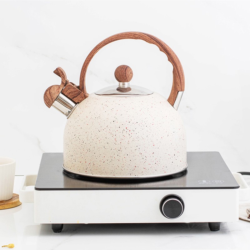 2.5L Whistling Tea Kettle Stovetop Food Grade Stainless Steel Tea