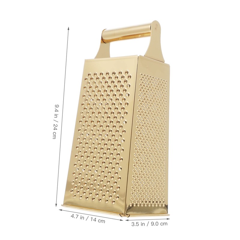 iplusmile Multifunctional Mini Stainless Steel Grater Four Sided Vegetable Slicer