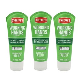 O'Keeps Working Hands Highly Moisturizing Hand Cream, Tube Type, Unscented, 3pcs / 오킵스 워킹핸즈 고보습 핸드크림 튜브 타입 무향 3개