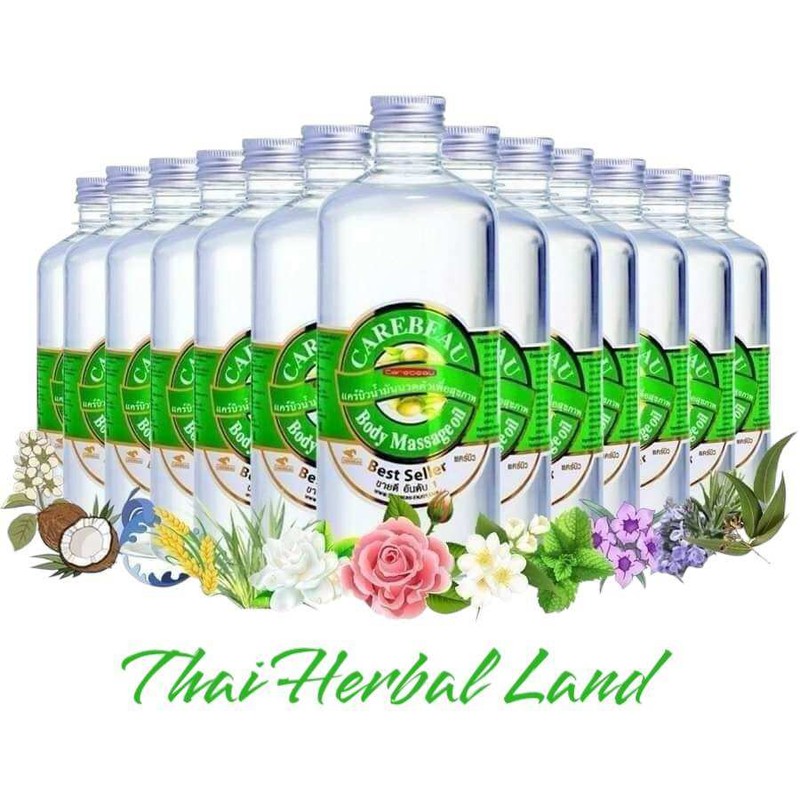 Carebeau Thai massage oil, Carebeau Spa oil, Thai spa, Massage