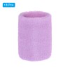 PATIKIL 8 PCS Wrist Sweatbands Sport Wristbands for Tennis, Badmitton,