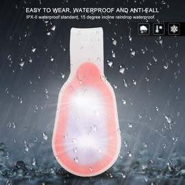 Ceestyle Nurse Accessories for Work,Night Light Nurse Nightshift Hand Free LED Flashlight Clip On to Clothing,Magnetic Flashlight for Walking Running Pets Outdoors Emergency(2 Extra Battery)