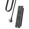 PLUGTUL Recessed Power Strip, 6 FT Flush Mount Power Strip,