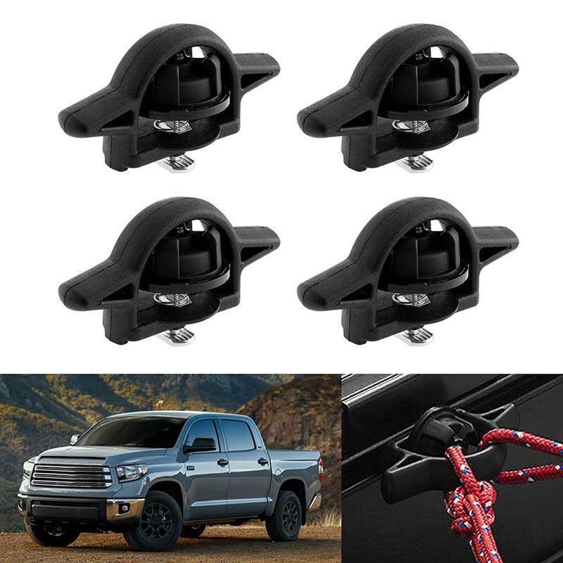 2PCS Tie Down Bed Cleat High Strength Replacement for Tacoma