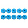 sourcing map M3x4mm(DxH) Knurled Nuts - 10Pack - Good for