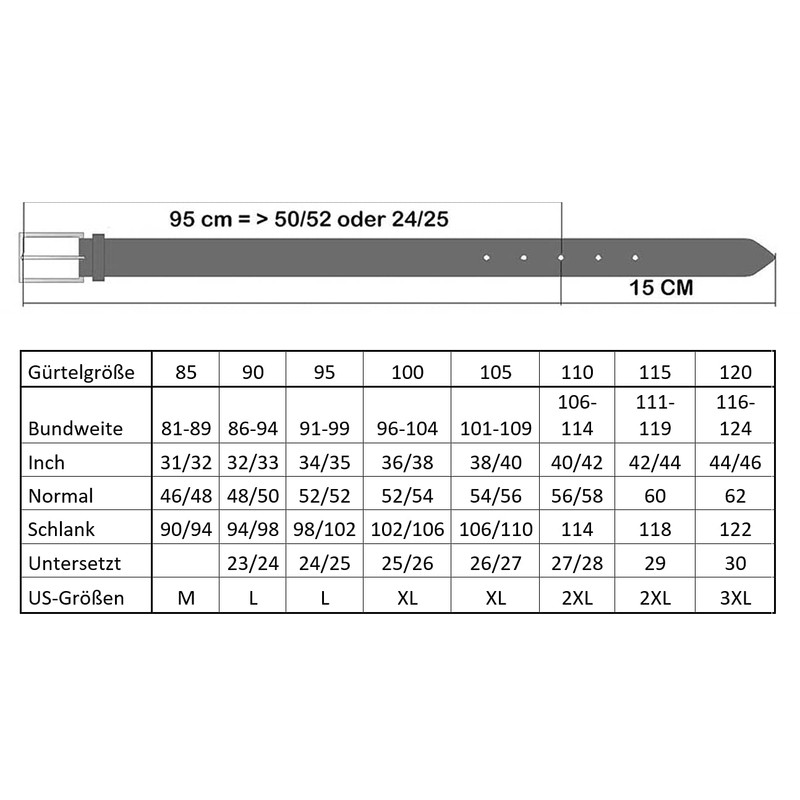 LLOYD Men´s Belts 35mm Pin Buckle, Cognac, 115