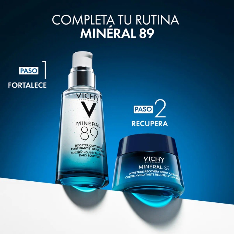 Vichy Minéral Crema Hidratante Reparadora Noche Melatonina Pura Todo Tipo
