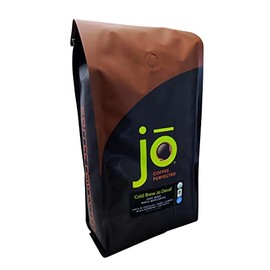 COLD BREW JO DECAF: 2 lb. Whole Bean USDA Organic Decaf Coffee, Dark French Roast, Swiss Water Process, Soft Velvety Texture, Low Acidity, Fair Trade Certified, Gluten Free, Non-GMO, Chemical Free