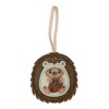 Trimits Christmas Felt Decoration Kits, 12 x 10cm, Hedgehog, GCK205