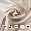 Ravmix Silk Pillowcase for Hair and Skin with Hidden Zipper,