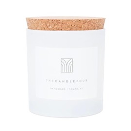 The Candle Pour Citrus Grove Scent Hand Poured Luxury/Premium Candle, 6oz.