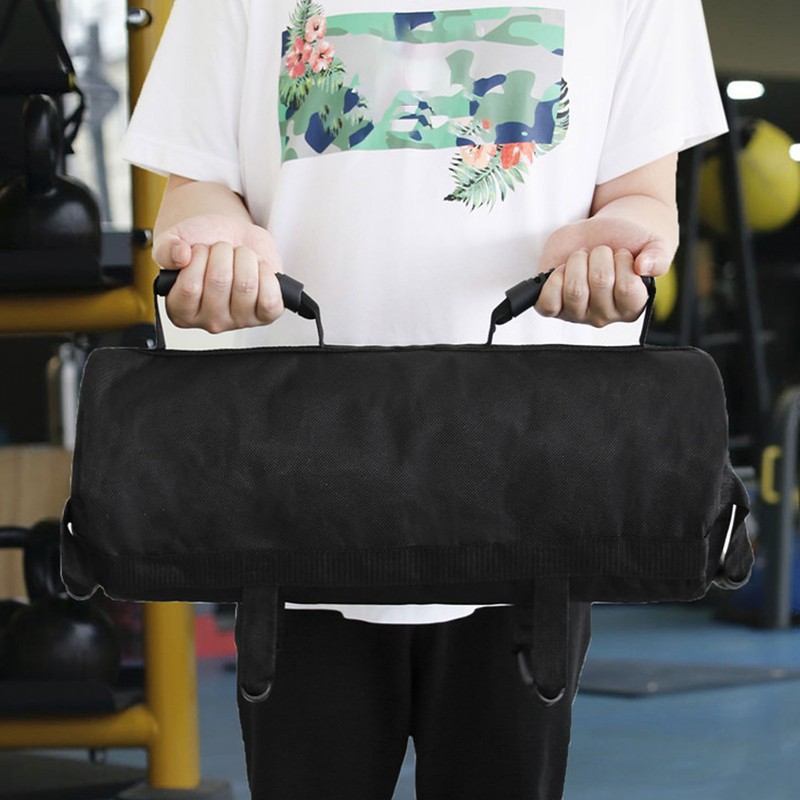 Weightlifting Sandbag Adjustable Weight Wear Resistance Oxford Cloth Sandbag Workout