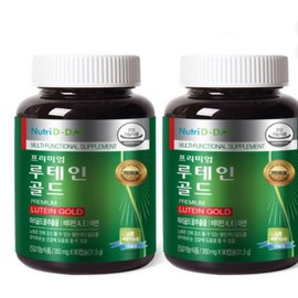 Dr. Lin Nutri D Day Premium Lutein Gold 90 Capsules (2) Eye Health / 뉴트리디데이 프리미엄 루테인 골드 90캡슐 2개 눈건강