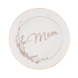 Ella Celebration Mom Ring Dish Jewelry Holder Tray, Mother's Day Gift for Moms