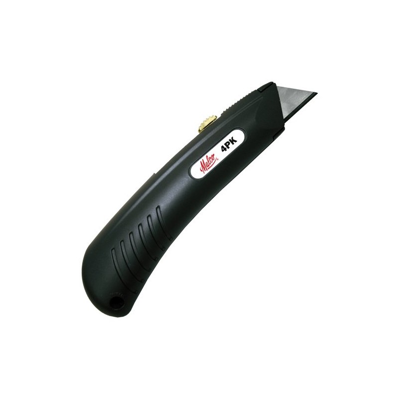 Malco 4PK Utility Knife, 3 Pos Hd, Multi