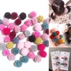 Pack of 120 15 mm Pompoms for Crafts, Colourful Pompoms