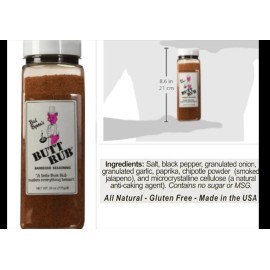 Bad Byron's No Sugar No MSG All Purpose Spicy Bad Byron's Butt Rub Barbecue Seasoning 26 oz