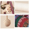 SHENGOCASE 3-Tier Modern Boho Style A Frame Wooden Cat Tree