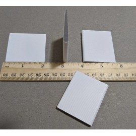 ELYSIAN door corner seals weather stripping fix light gaps around door with Adhesive 8PK - White