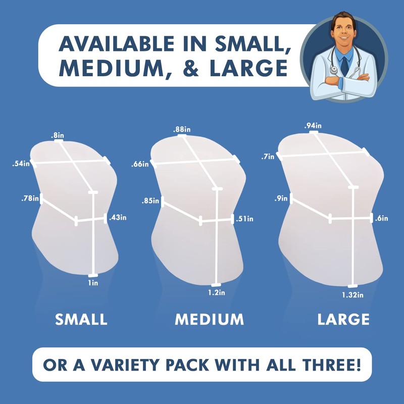 Dr. Frederick's Original Gel Toe Separators / Spacers - 6