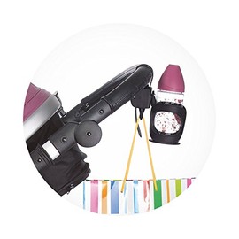 Chipolino Universal Cup/Bottle Holder for Baby Stroller, Black