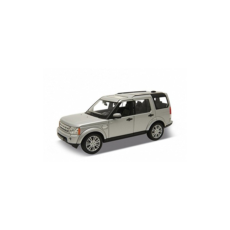 Land Rover Discovery 4, silber, Modellauto, Fertigmodell, Welly 1:24