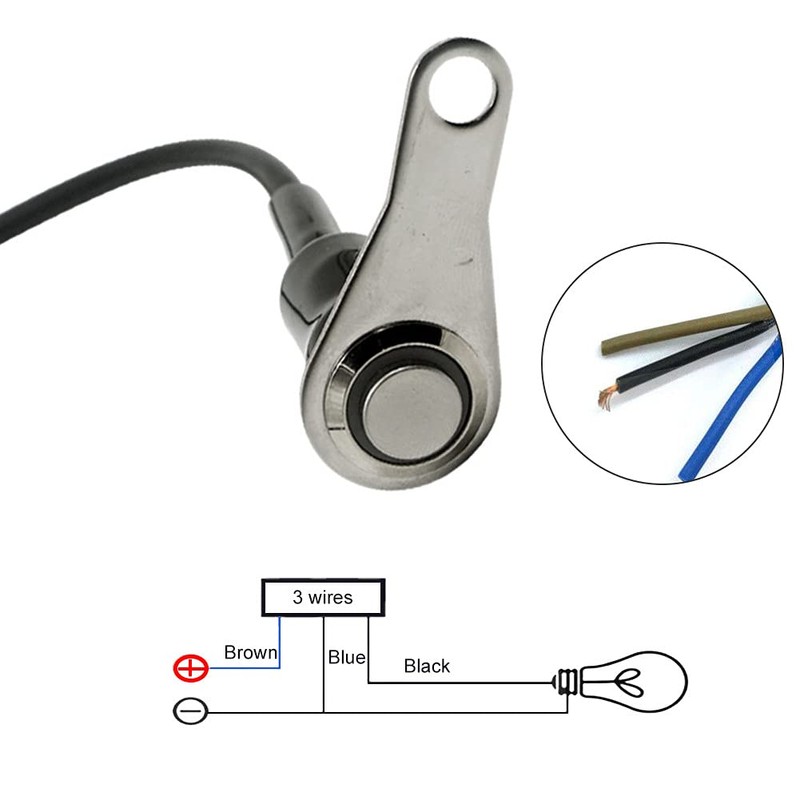 Asudaro Motorcycle Handlebar Control Switch Handlebar Mount Horn Power Start