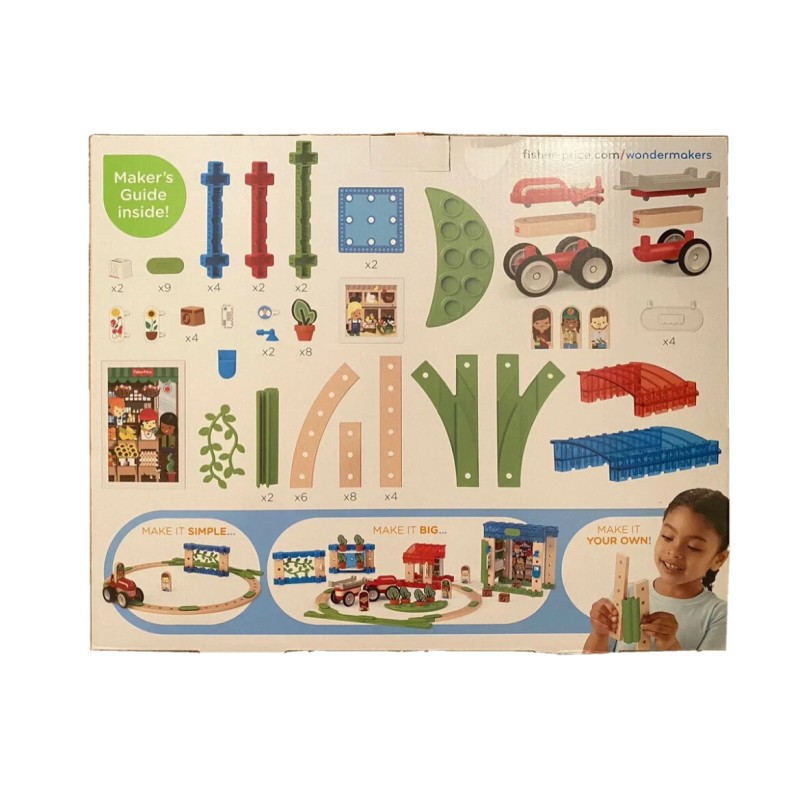 Fisher-Price Wonder Makers Design System Build Around Town Building and