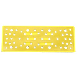 EMSea Backing Pad Compatible with Mirka DEOS 383CV Hook and Loop Sander Sanding Pad Abrasive Tools Replacement Sander Protective Pad 70x198mm