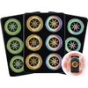 12 Pcs Cell Phone Protection Stickers,Blocker Equipment Stickers for Laptops