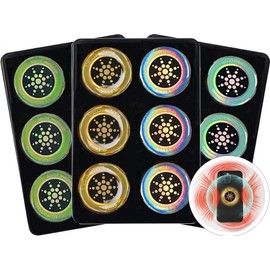 12 Pcs Cell Phone Protection Stickers,Blocker Equipment Stickers for Laptops Computers Wi-Fi TV All Electronics Decices- 4 Colors