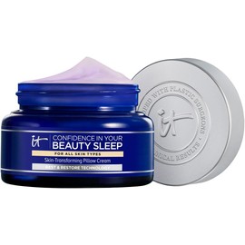 It Cosmetics Confidence in Your Beauty Sleep - Crema Facial de Noche con Ácido Hialurónico, Antiedad e Hidratación Reparadora, Reafirma y Revitaliza en Solo 7 Noches