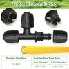 Irrigation Fittings Kit for 1/2 Inch Drip Hoses for 13/16