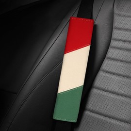 yimoyop Suede Car Seatbelt Pads 2 Pack Universal Safety Belt Cover Seat Belt Cushion Three Colors Stylish Shoulder Protector Automobile Interior Accessories