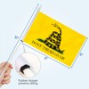 Anley Don't Tread on Me Mini Flag 12 Pack -