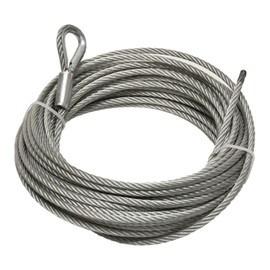 Superwinch 87-42612 Steel Wire Winch Rope 1/4" x 55' fits Terra 45 Winch
