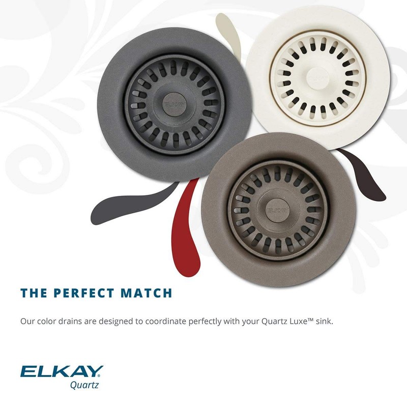 Elkay LKQS35 3-1/2" Basket Strainer - Greystone