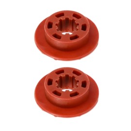 WR02X12008 Refrigerator Evaporator Fan Motor Grommet Replacement for GE AP3795810, 1091586, PS963756, WR02X10519 2PCS