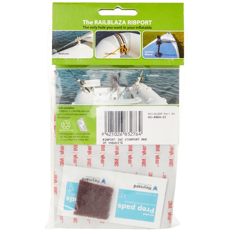 Railblaza RIB Port - White